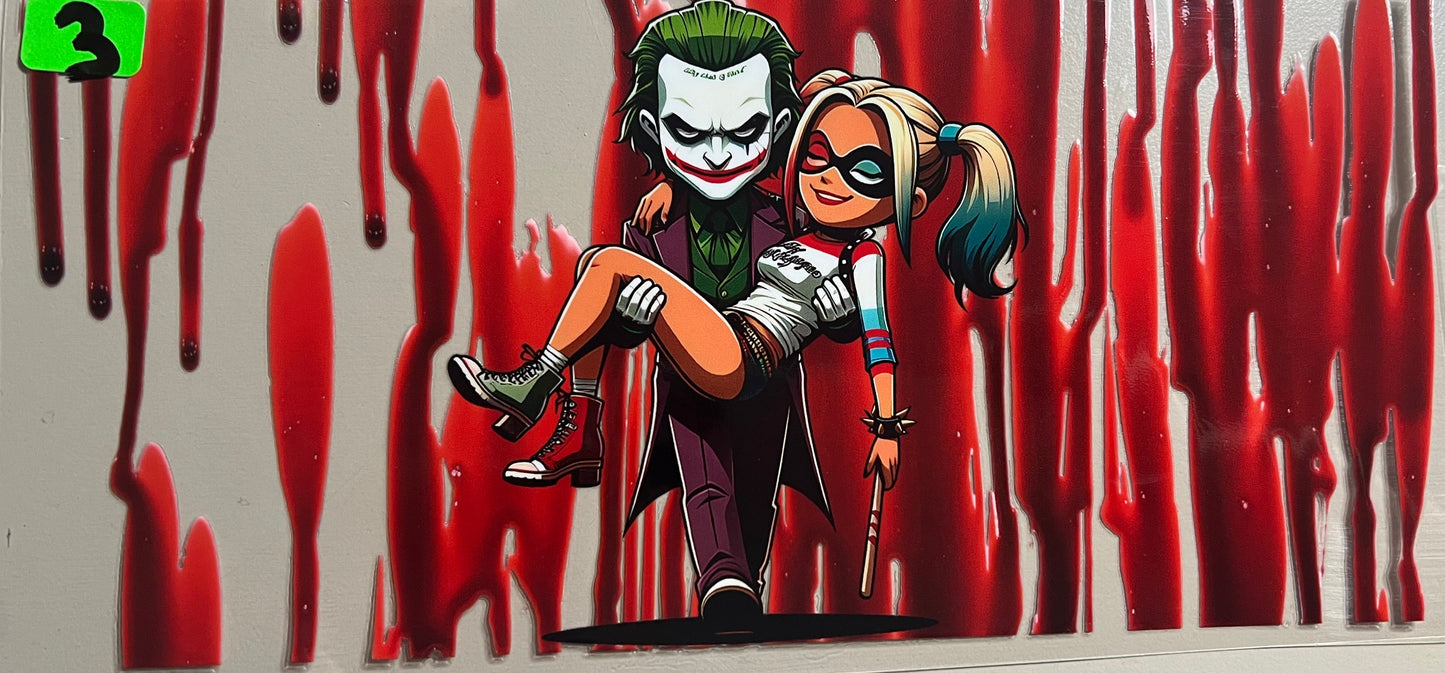 Joker/Harley Quinn wraps