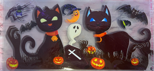 Black cats Halloween