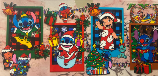 Stitch Christmas with lilo