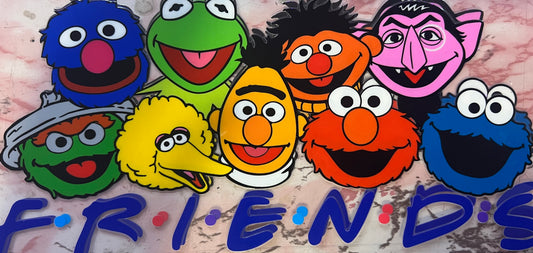 Sesame Street friends