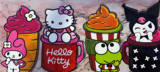 Sanrio in cups