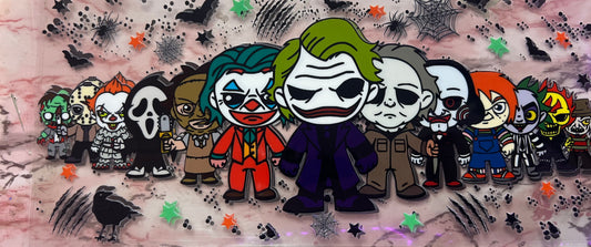 Joker and villains horror