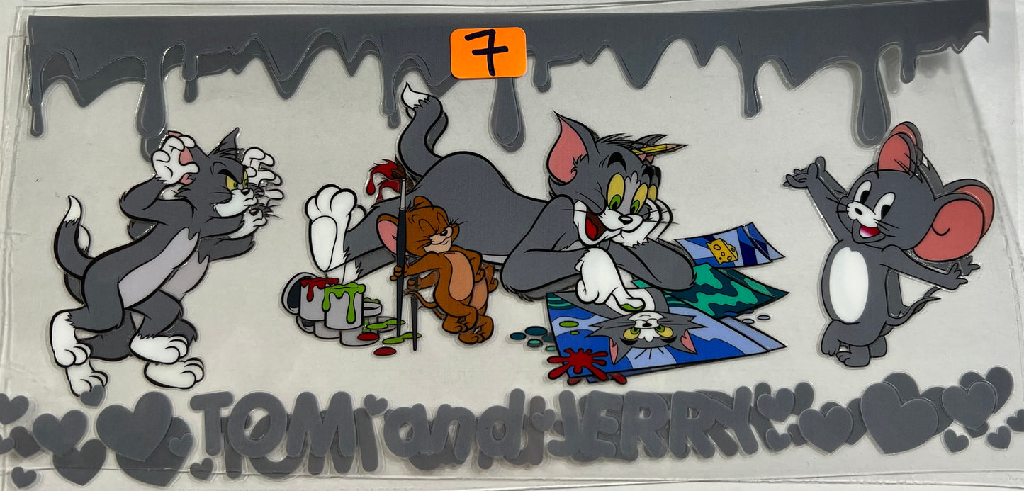 Tom and jerry wraps